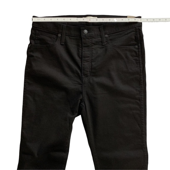 MADEWELL 10-Inch High Waist Black Skinny Jeans! - Picture 6 of 10